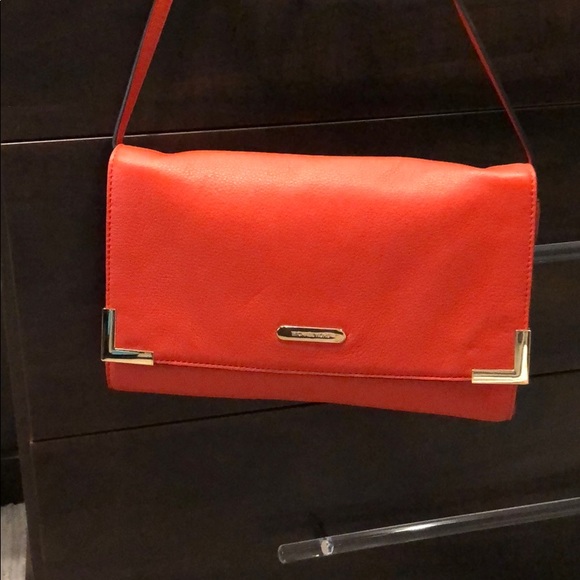 Michael Kors orange clutch - Picture 2 of 6